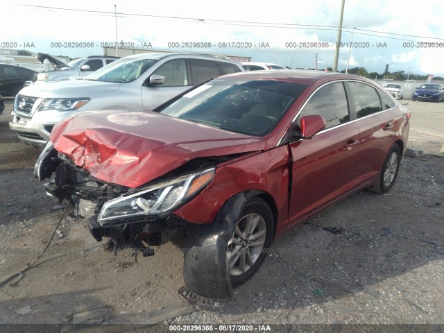 Photo 1 VIN: 5NPE24AFXGH313127 - HYUNDAI SONATA 