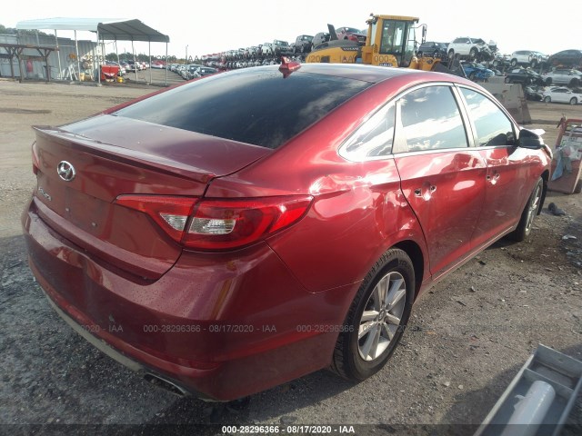 Photo 3 VIN: 5NPE24AFXGH313127 - HYUNDAI SONATA 