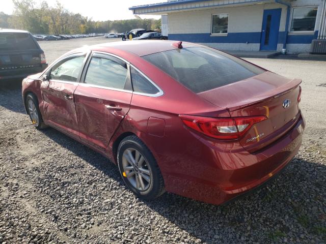 Photo 2 VIN: 5NPE24AFXGH321535 - HYUNDAI SONATA SE 