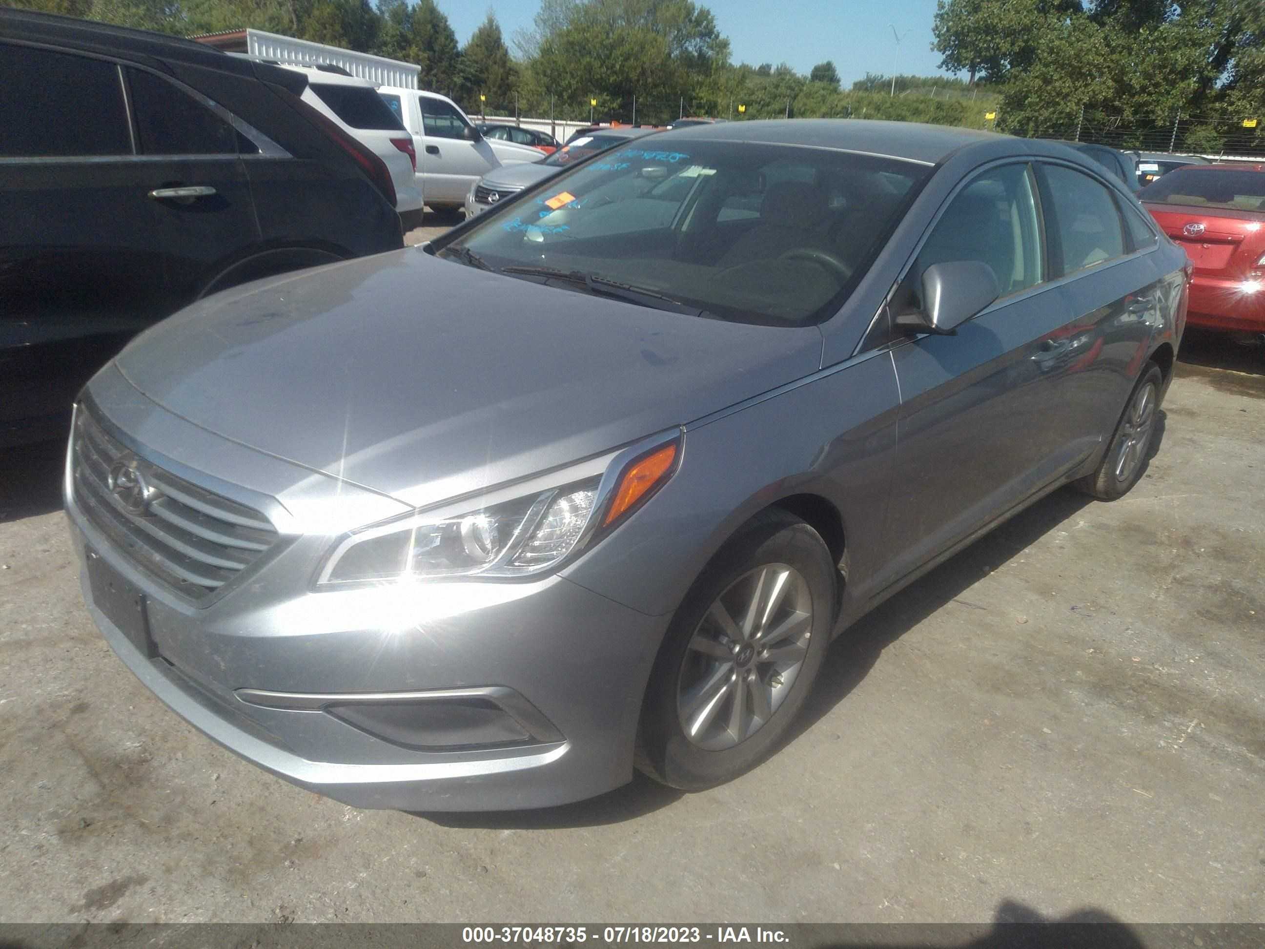 Photo 1 VIN: 5NPE24AFXGH322491 - HYUNDAI SONATA 