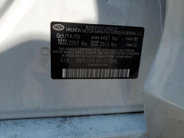 Photo 11 VIN: 5NPE24AFXGH323348 - HYUNDAI SONATA 