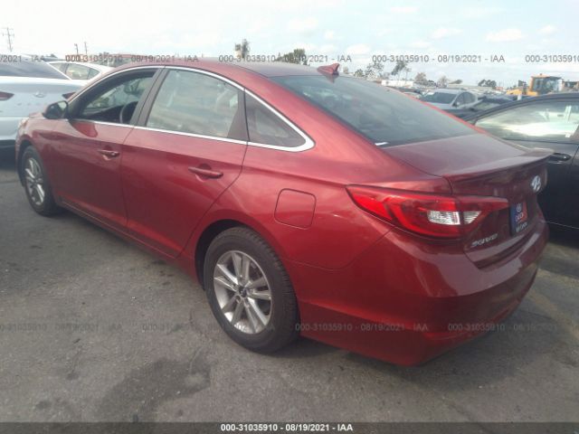 Photo 2 VIN: 5NPE24AFXGH331000 - HYUNDAI SONATA 