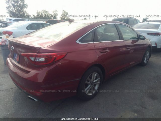 Photo 3 VIN: 5NPE24AFXGH331000 - HYUNDAI SONATA 