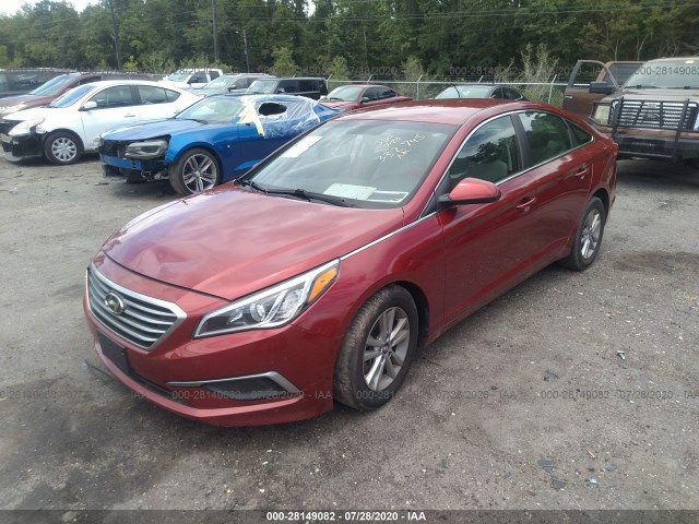 Photo 1 VIN: 5NPE24AFXGH332745 - HYUNDAI SONATA 