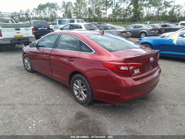 Photo 2 VIN: 5NPE24AFXGH332745 - HYUNDAI SONATA 