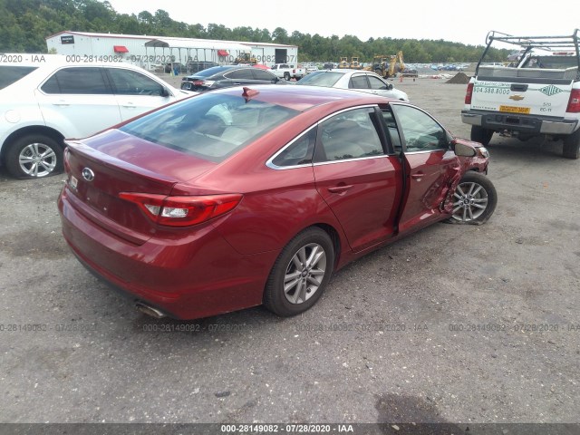 Photo 3 VIN: 5NPE24AFXGH332745 - HYUNDAI SONATA 