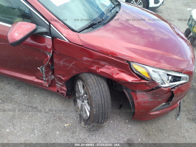 Photo 5 VIN: 5NPE24AFXGH332745 - HYUNDAI SONATA 