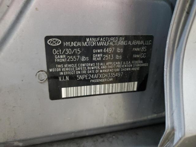 Photo 11 VIN: 5NPE24AFXGH335497 - HYUNDAI SONATA SE 