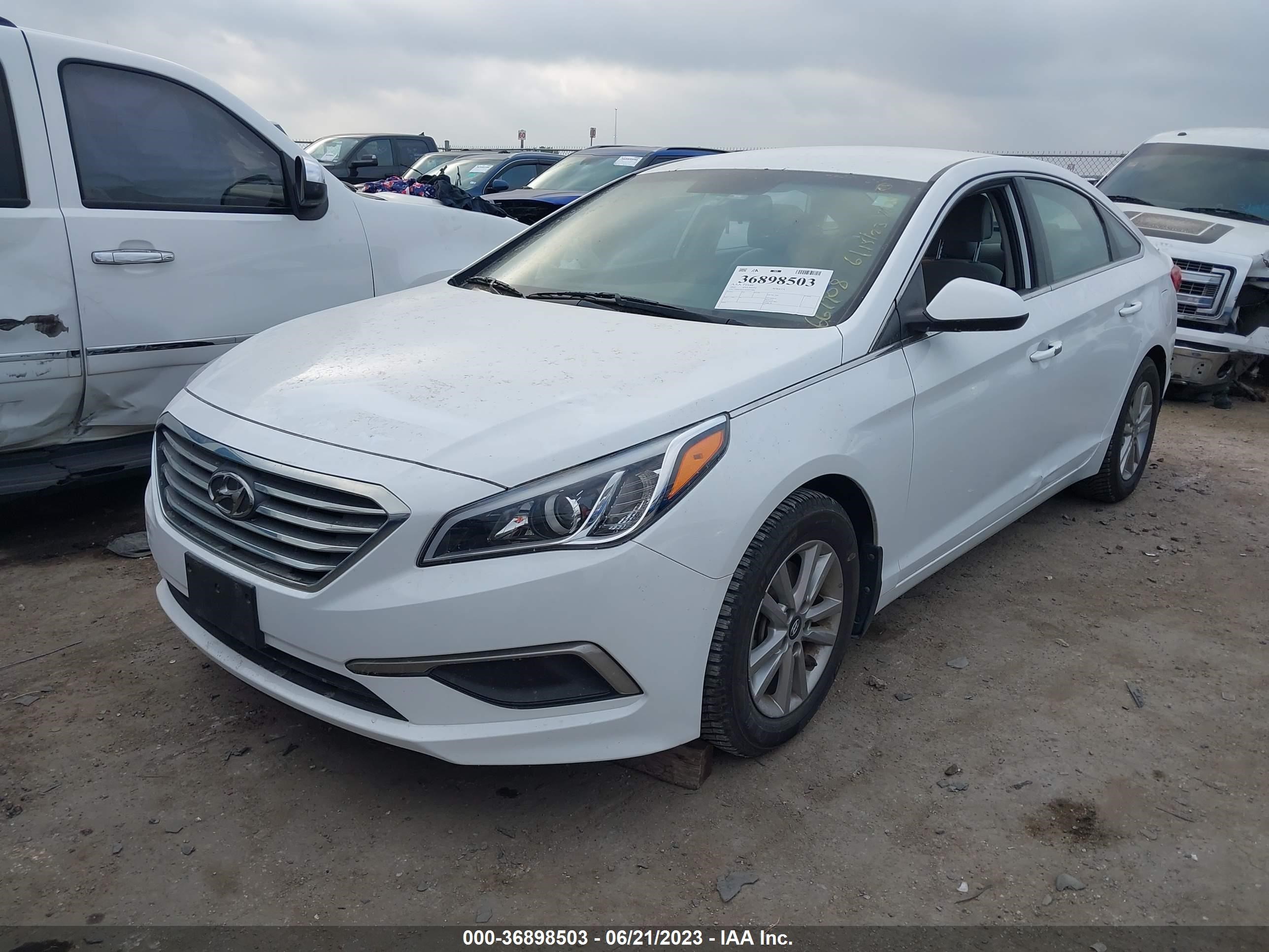 Photo 1 VIN: 5NPE24AFXGH337685 - HYUNDAI SONATA 