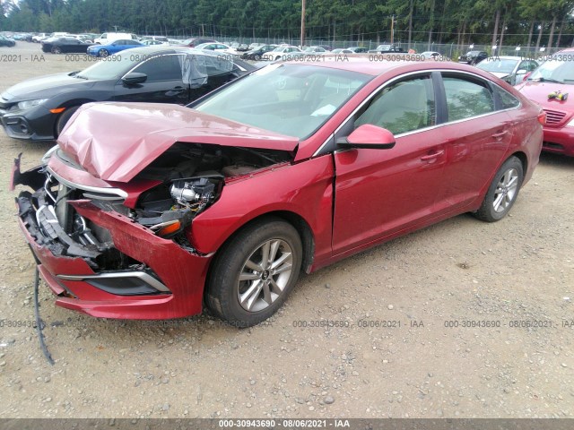 Photo 1 VIN: 5NPE24AFXGH354227 - HYUNDAI SONATA 