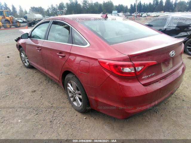 Photo 2 VIN: 5NPE24AFXGH354227 - HYUNDAI SONATA 