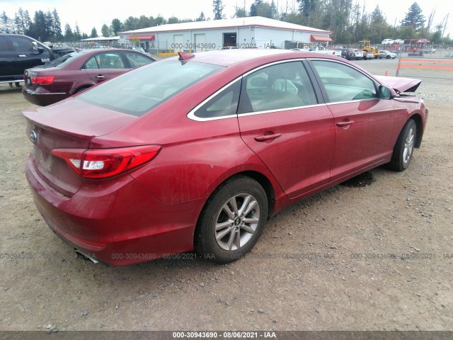 Photo 3 VIN: 5NPE24AFXGH354227 - HYUNDAI SONATA 