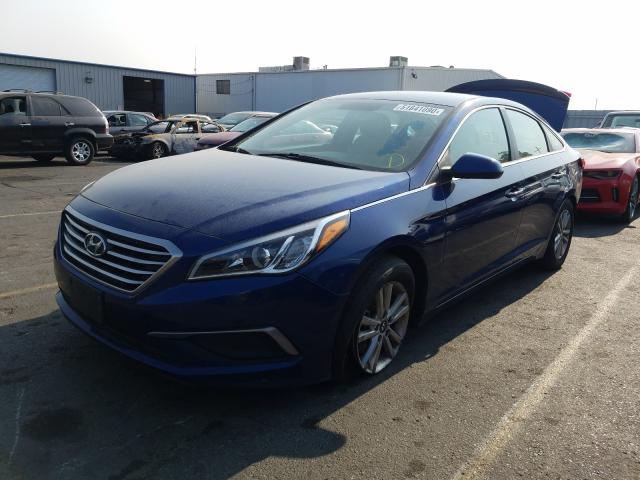 Photo 1 VIN: 5NPE24AFXGH357158 - HYUNDAI SONATA SE 