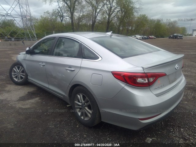 Photo 2 VIN: 5NPE24AFXGH364157 - HYUNDAI SONATA 