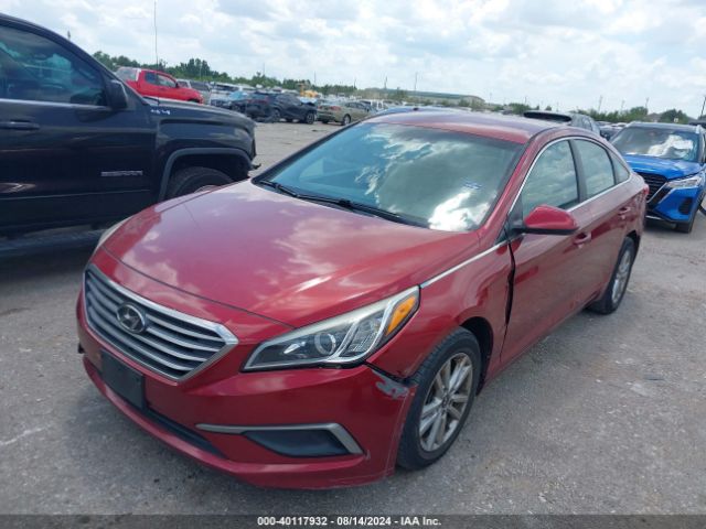 Photo 1 VIN: 5NPE24AFXGH368385 - HYUNDAI SONATA 