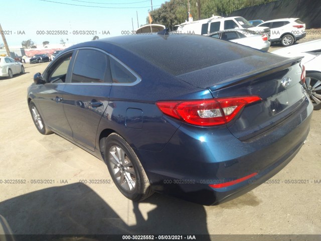 Photo 2 VIN: 5NPE24AFXGH368953 - HYUNDAI SONATA 