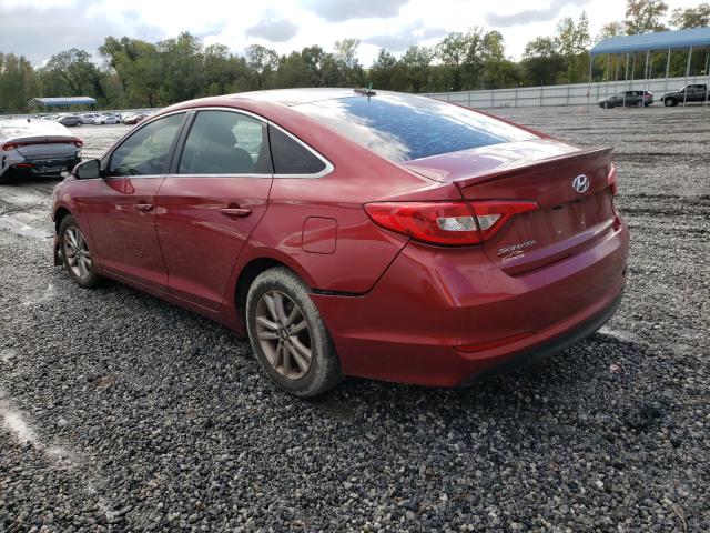 Photo 2 VIN: 5NPE24AFXGH369584 - HYUNDAI SONATA SE 