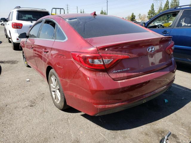 Photo 2 VIN: 5NPE24AFXGH374638 - HYUNDAI SONATA SE 