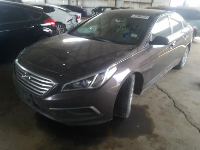 Photo 1 VIN: 5NPE24AFXGH375420 - HYUNDAI SONATA SE 