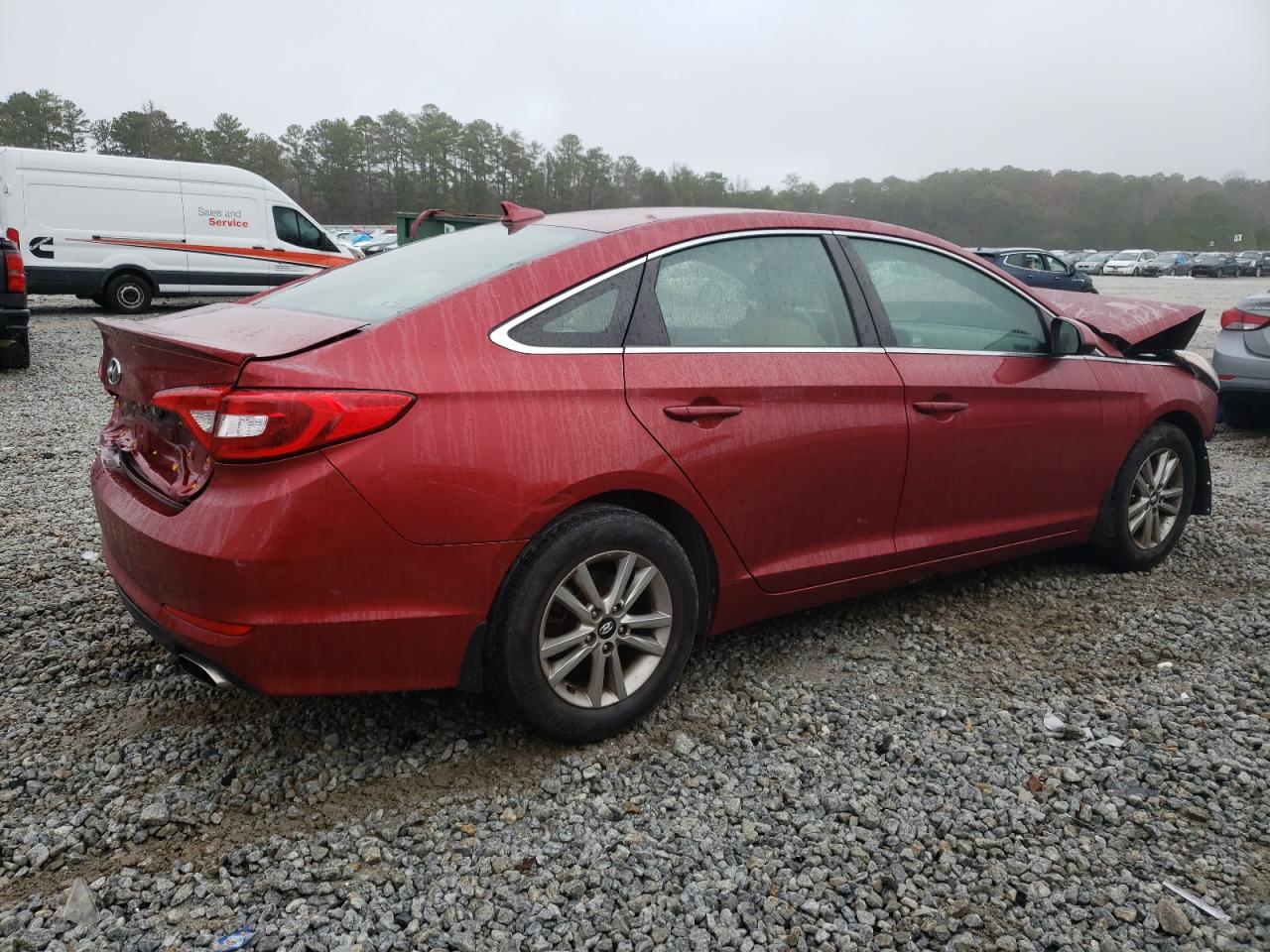 Photo 2 VIN: 5NPE24AFXGH379399 - HYUNDAI SONATA 