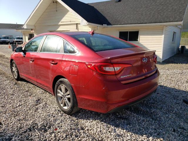 Photo 2 VIN: 5NPE24AFXGH389222 - HYUNDAI SONATA SE 