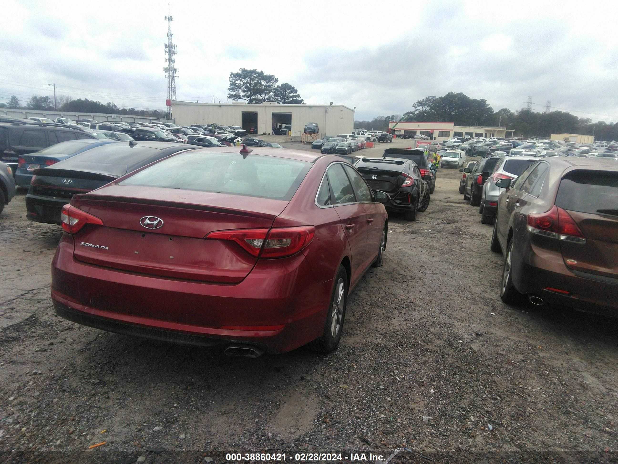 Photo 3 VIN: 5NPE24AFXGH398325 - HYUNDAI SONATA 