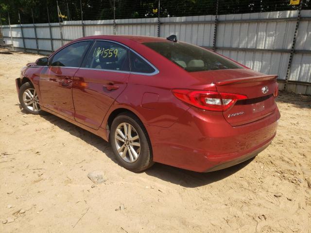 Photo 2 VIN: 5NPE24AFXGH403104 - HYUNDAI SONATA SE 