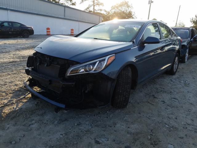 Photo 1 VIN: 5NPE24AFXGH403992 - HYUNDAI SONATA SE 