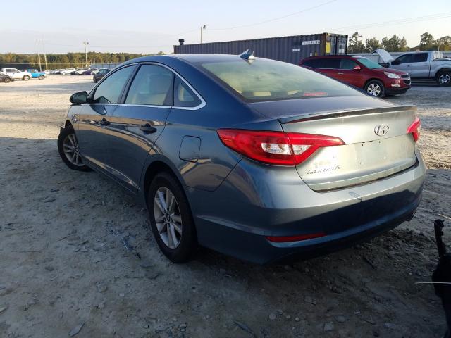 Photo 2 VIN: 5NPE24AFXGH403992 - HYUNDAI SONATA SE 