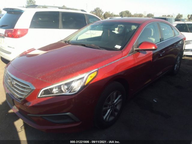 Photo 1 VIN: 5NPE24AFXGH408786 - HYUNDAI SONATA 