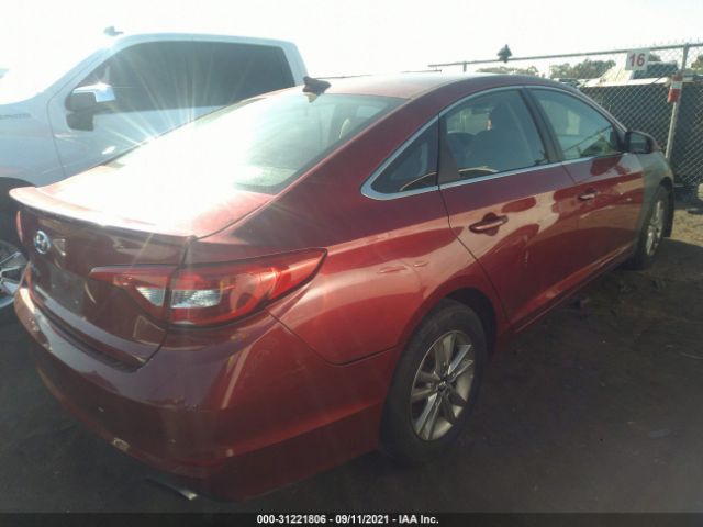 Photo 3 VIN: 5NPE24AFXGH408786 - HYUNDAI SONATA 