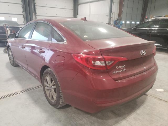 Photo 2 VIN: 5NPE24AFXGH416869 - HYUNDAI SONATA SE 