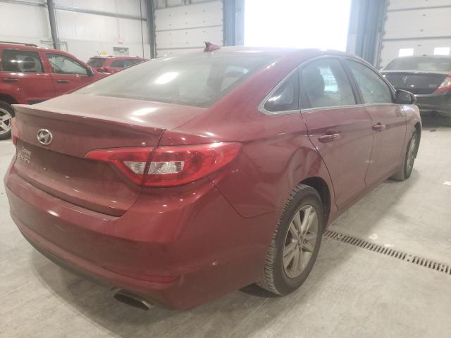 Photo 3 VIN: 5NPE24AFXGH416869 - HYUNDAI SONATA SE 