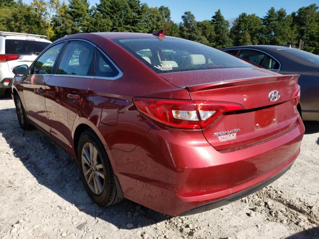 Photo 2 VIN: 5NPE24AFXGH421781 - HYUNDAI SONATA SE 