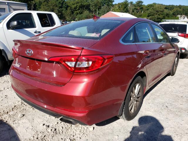 Photo 3 VIN: 5NPE24AFXGH421781 - HYUNDAI SONATA SE 