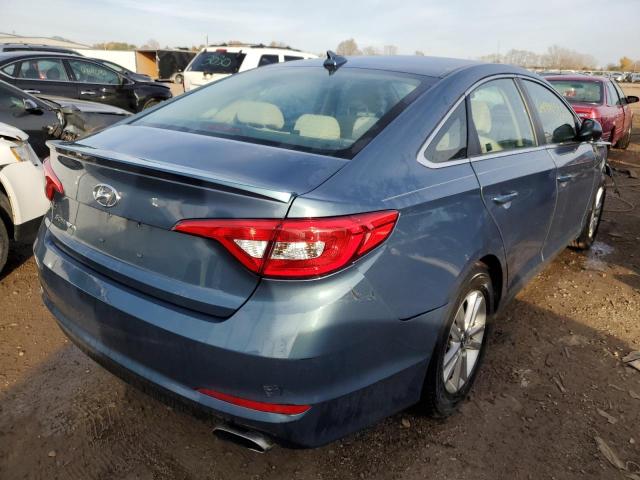 Photo 3 VIN: 5NPE24AFXGH424793 - HYUNDAI SONATA SE 