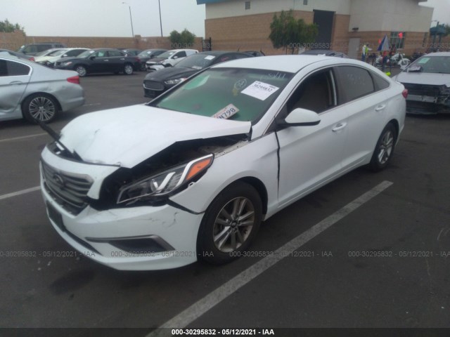 Photo 1 VIN: 5NPE24AFXGH436541 - HYUNDAI SONATA 