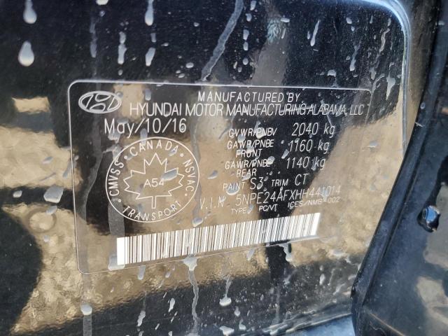 Photo 11 VIN: 5NPE24AFXHH441014 - HYUNDAI SONATA SE 