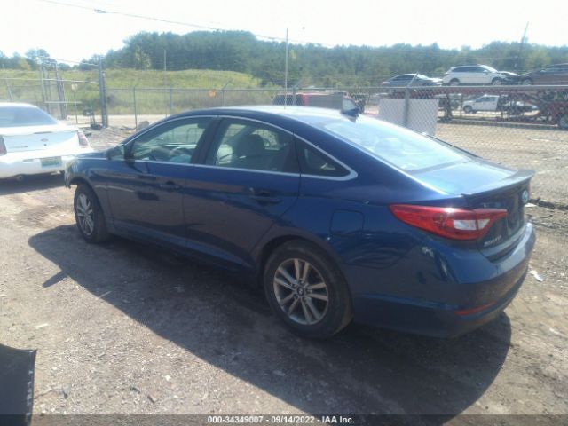 Photo 2 VIN: 5NPE24AFXHH443703 - HYUNDAI SONATA 