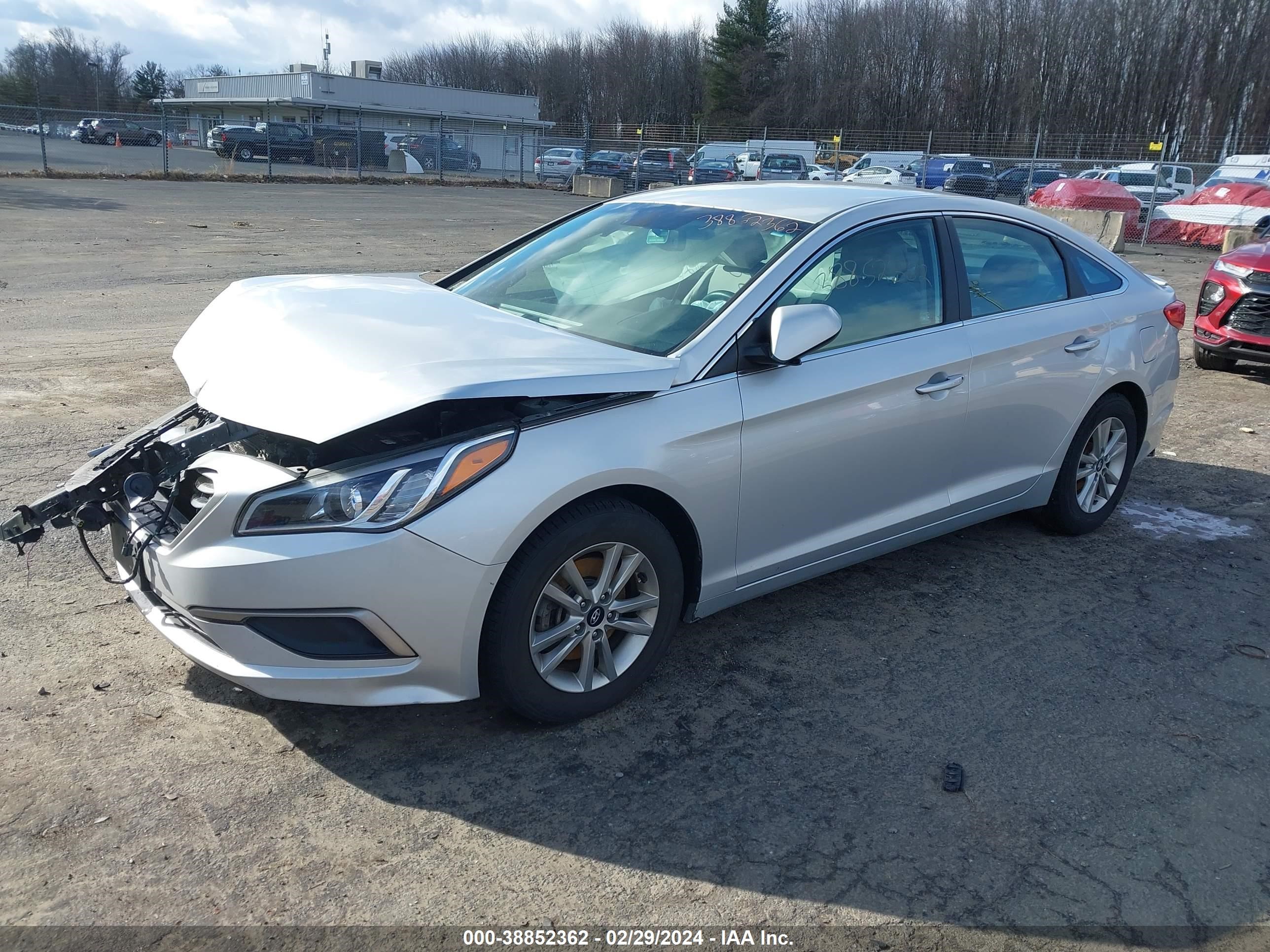 Photo 1 VIN: 5NPE24AFXHH449033 - HYUNDAI SONATA 