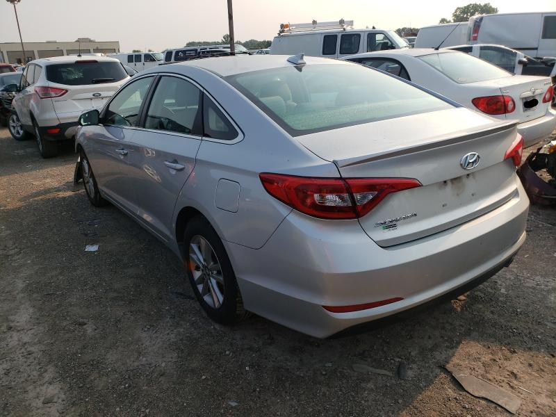 Photo 2 VIN: 5NPE24AFXHH459173 - HYUNDAI SONATA SE 