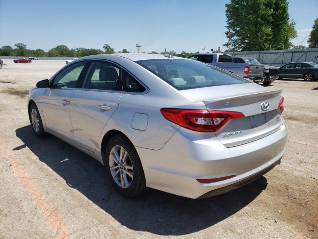 Photo 2 VIN: 5NPE24AFXHH493422 - HYUNDAI SONATA SE 