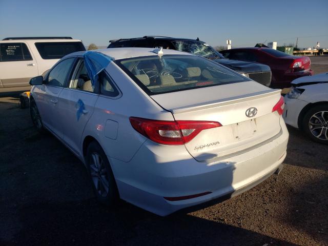 Photo 2 VIN: 5NPE24AFXHH496353 - HYUNDAI SONATA SE 