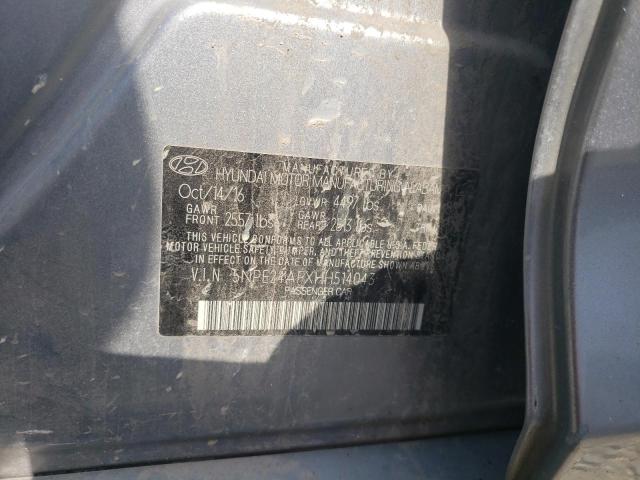 Photo 9 VIN: 5NPE24AFXHH514043 - HYUNDAI SONATA SE 