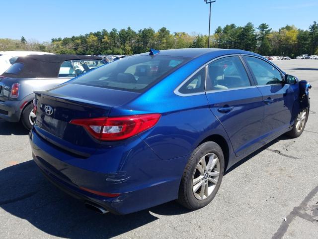 Photo 3 VIN: 5NPE24AFXHH514141 - HYUNDAI SONATA SE 