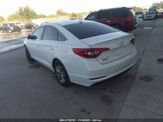 Photo 2 VIN: 5NPE24AFXHH516343 - HYUNDAI SONATA 