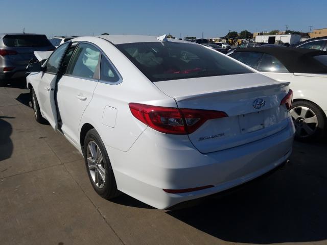 Photo 2 VIN: 5NPE24AFXHH525348 - HYUNDAI SONATA SE 