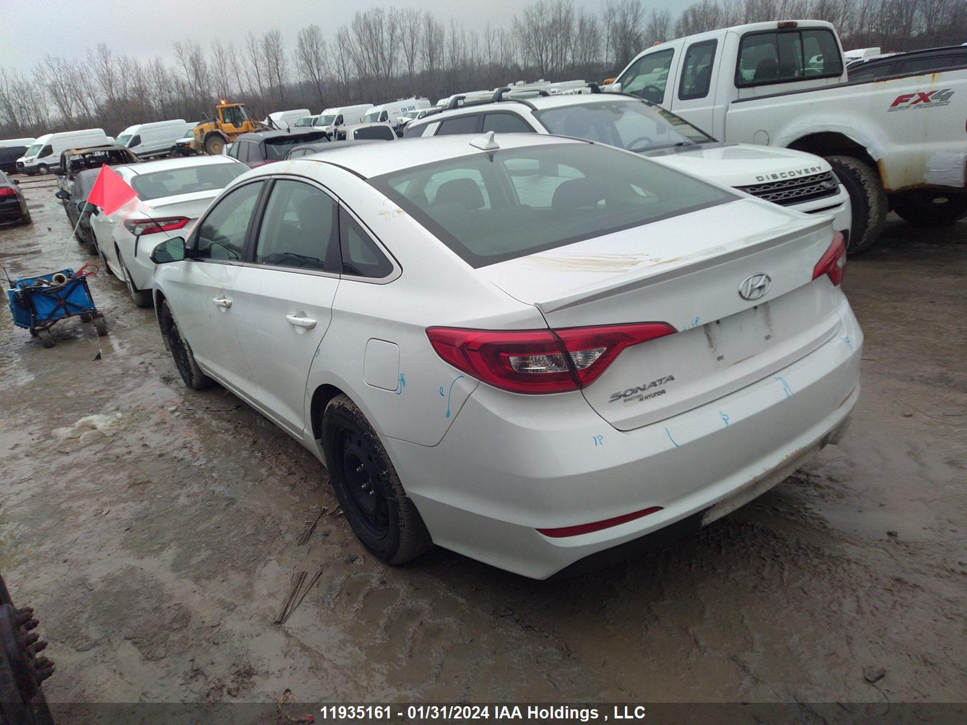 Photo 2 VIN: 5NPE24AFXHH538939 - HYUNDAI SONATA 