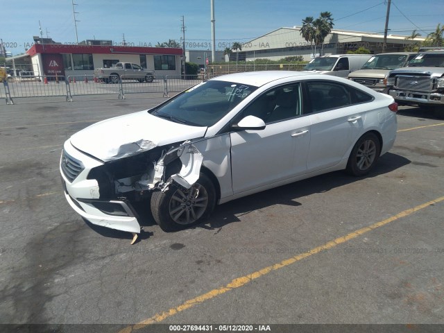 Photo 1 VIN: 5NPE24AFXHH541100 - HYUNDAI SONATA 