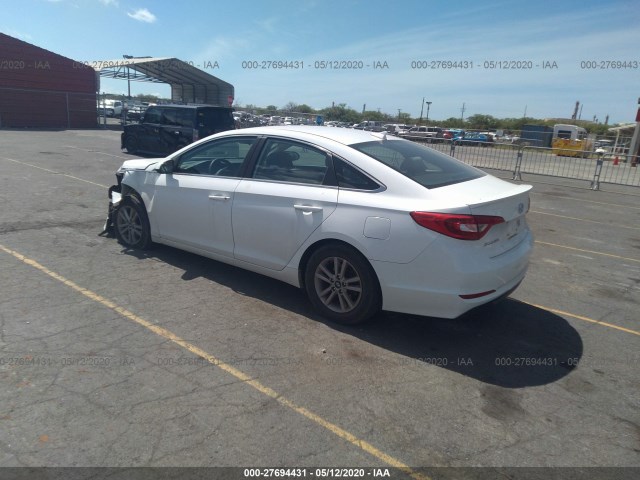 Photo 2 VIN: 5NPE24AFXHH541100 - HYUNDAI SONATA 